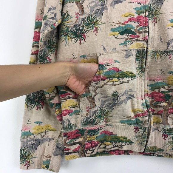Lucky Brand Bonsai Tree Zip Up Hoodie - Picture 3 of 6